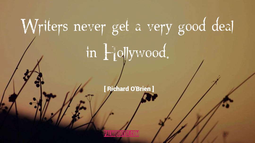 Bucchi Hollywood quotes by Richard O'Brien