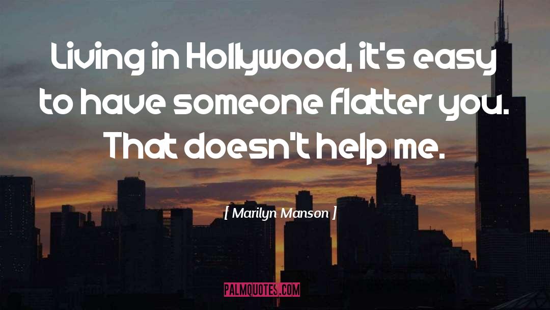Bucchi Hollywood quotes by Marilyn Manson
