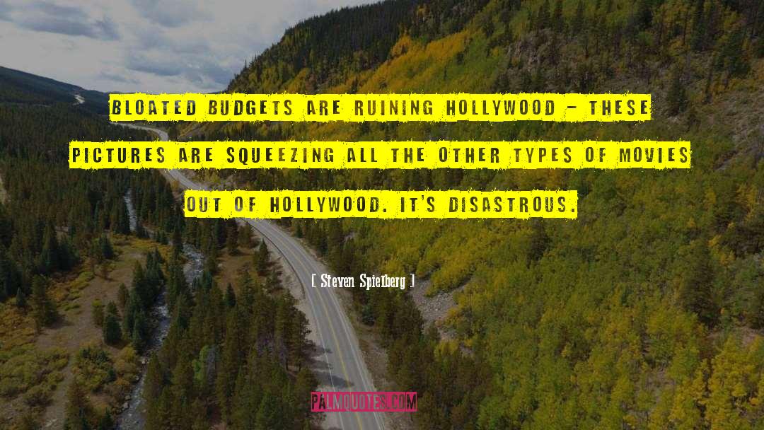 Bucchi Hollywood quotes by Steven Spielberg