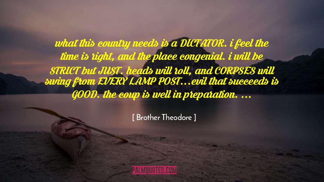 Bucciarelli Lamp quotes by Brother Theodore