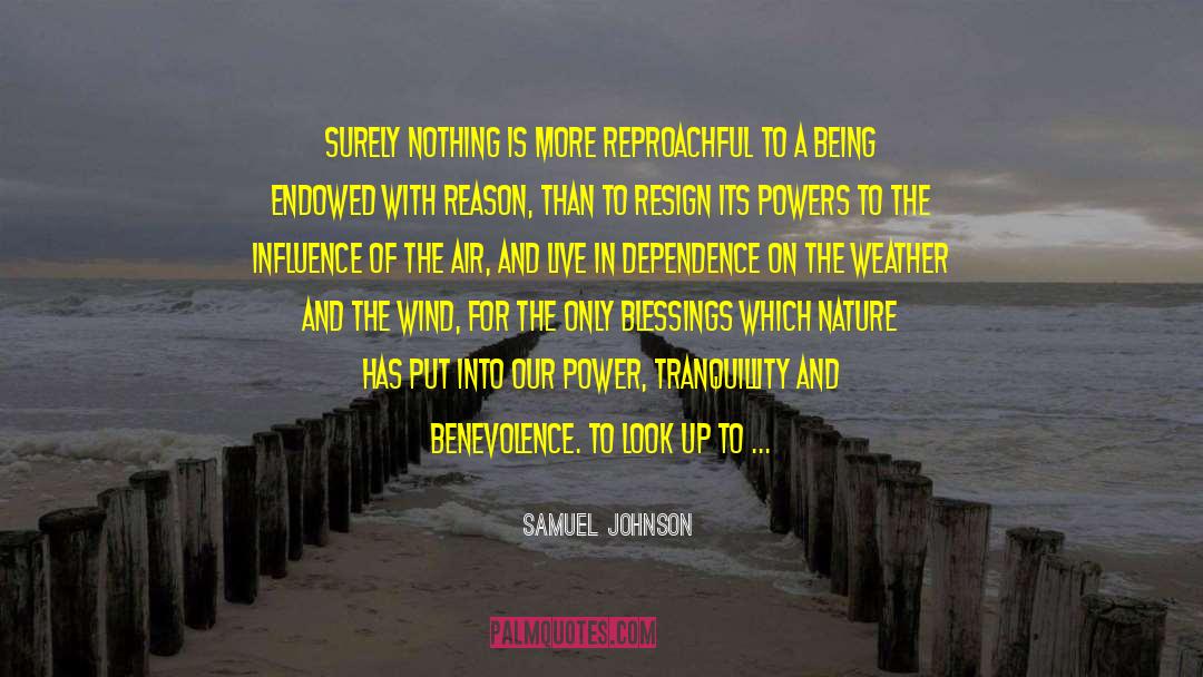 Bucharest Weather quotes by Samuel Johnson