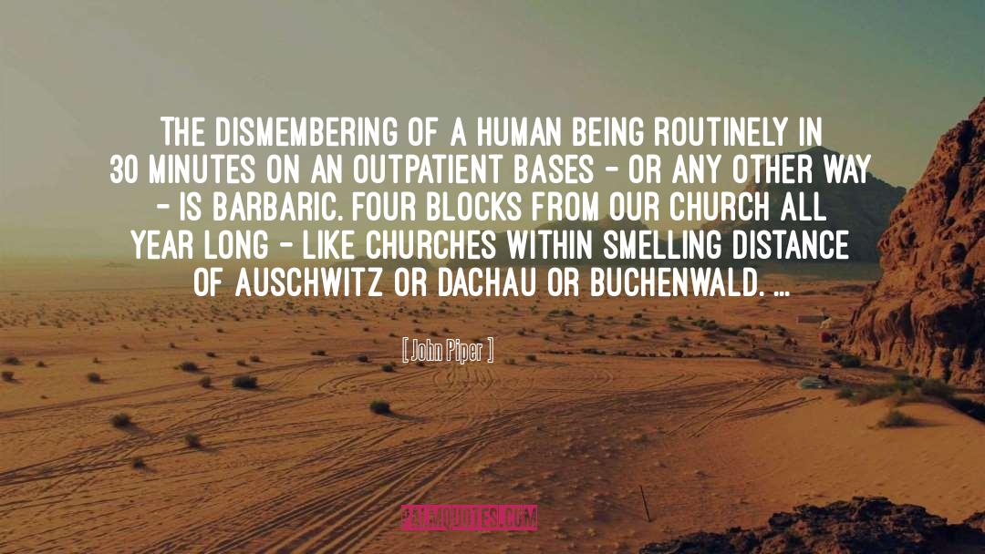 Buchenwald quotes by John Piper