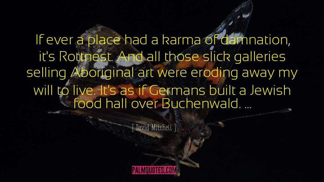 Buchenwald quotes by David Mitchell