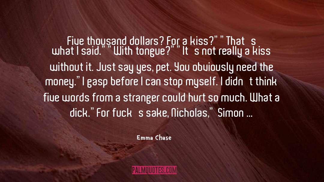 Bucherer Pocket quotes by Emma Chase