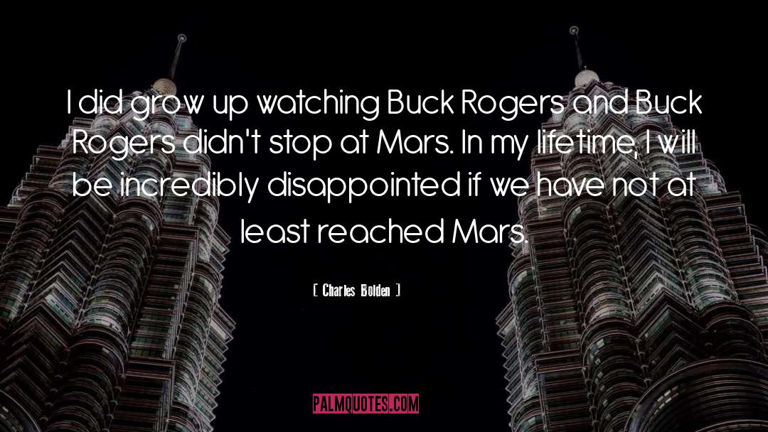 Buck Rogers quotes by Charles Bolden