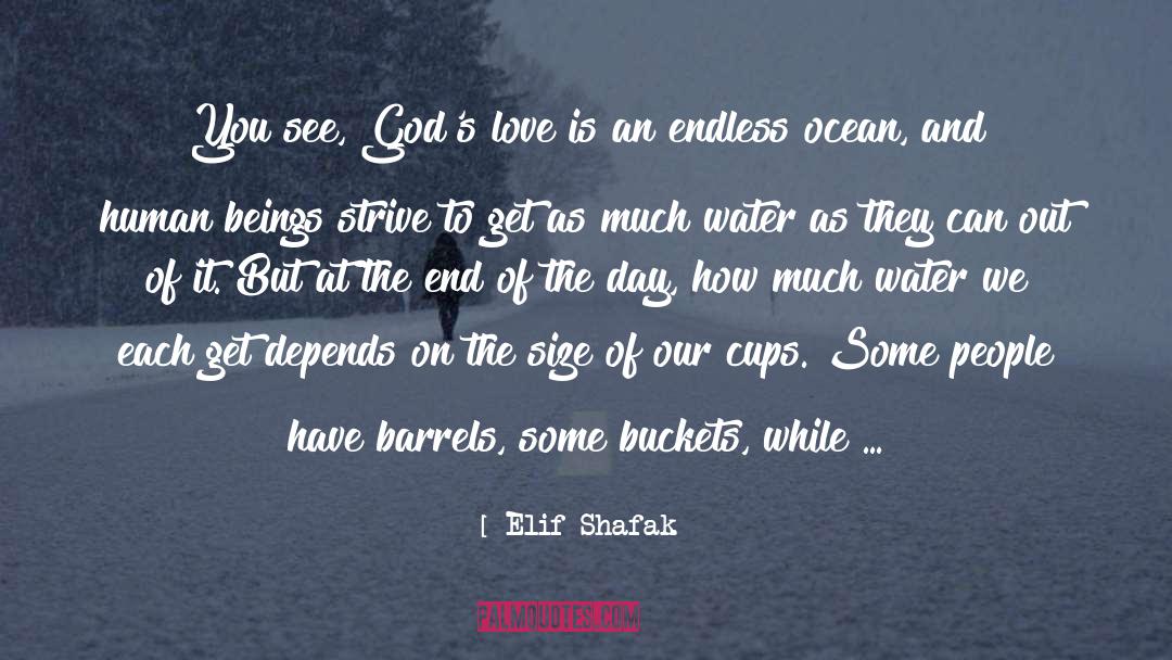 Buckets quotes by Elif Shafak