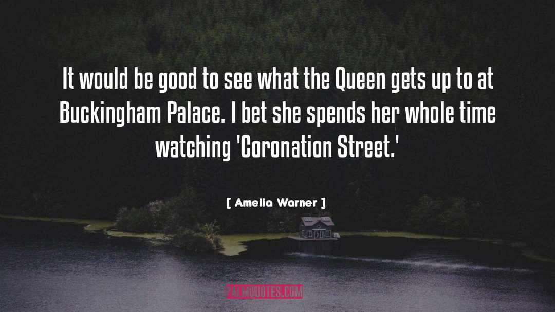 Buckingham Palace quotes by Amelia Warner
