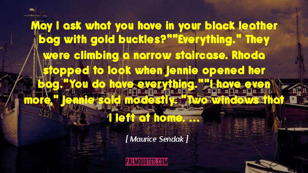 Buckles quotes by Maurice Sendak