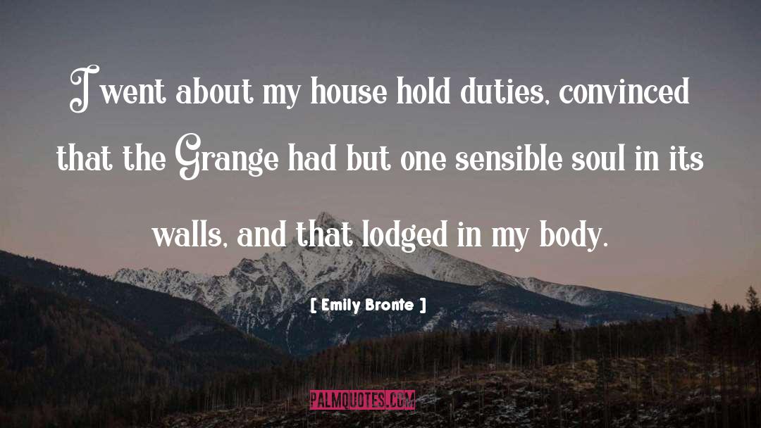 Bucknall Grange quotes by Emily Bronte
