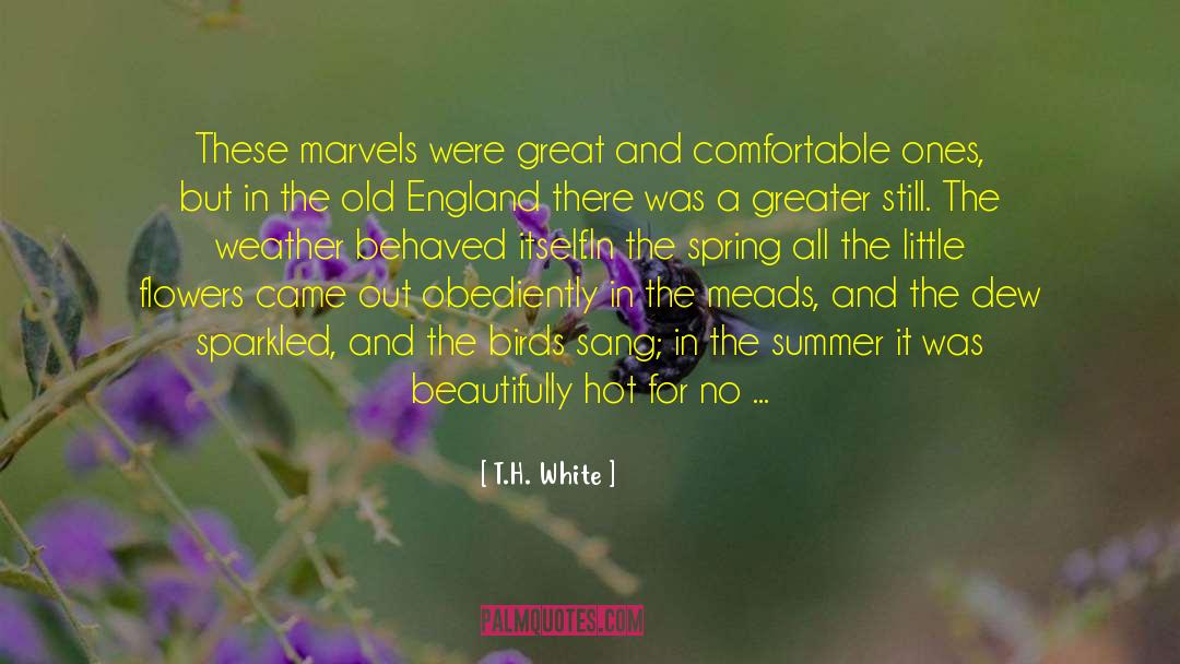 Bucolic quotes by T.H. White