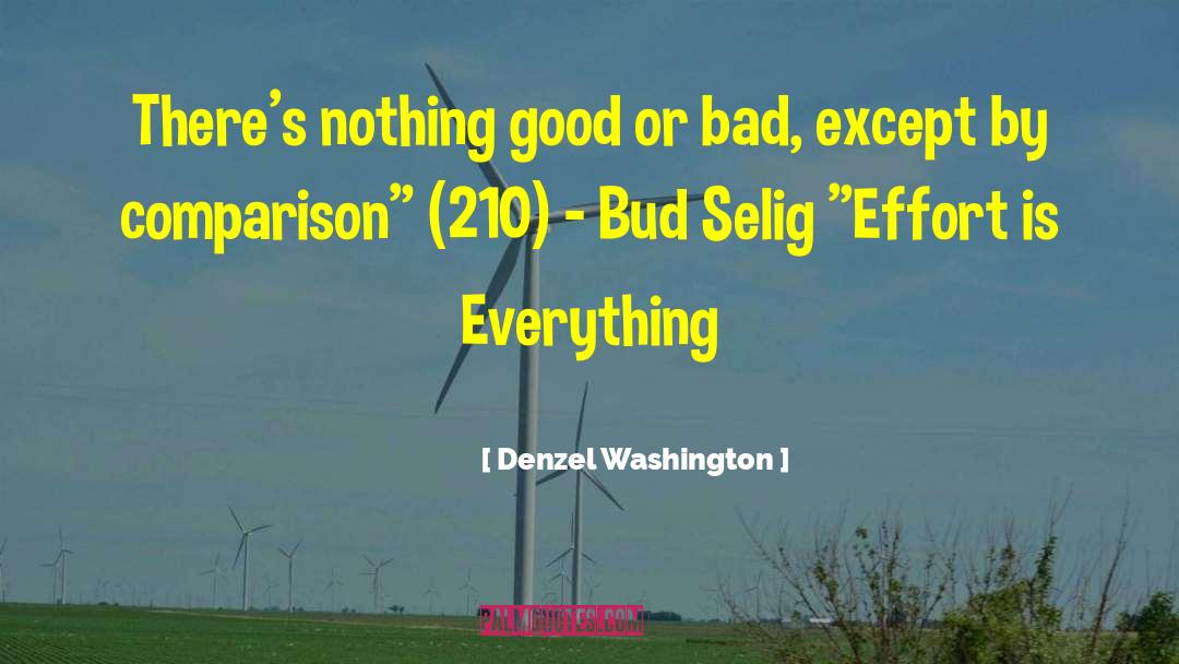 Bud quotes by Denzel Washington