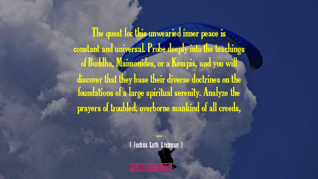 Buddha Dharma quotes by Joshua Loth Liebman