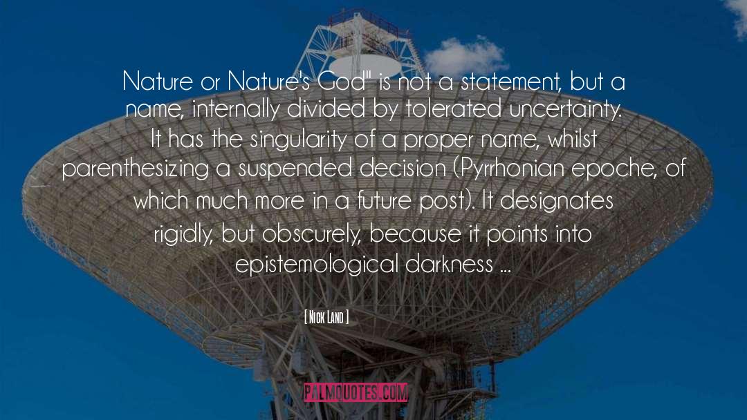 Buddha Nature quotes by Nick Land