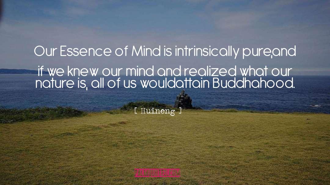 Buddhahood quotes by Huineng