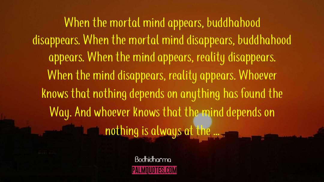 Buddhahood quotes by Bodhidharma