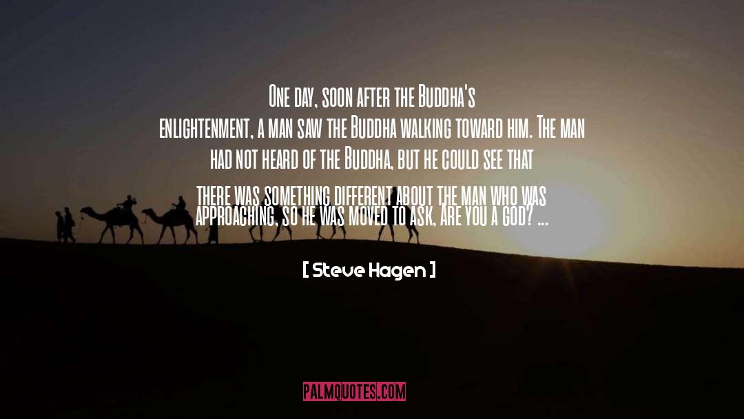 Buddhas quotes by Steve Hagen