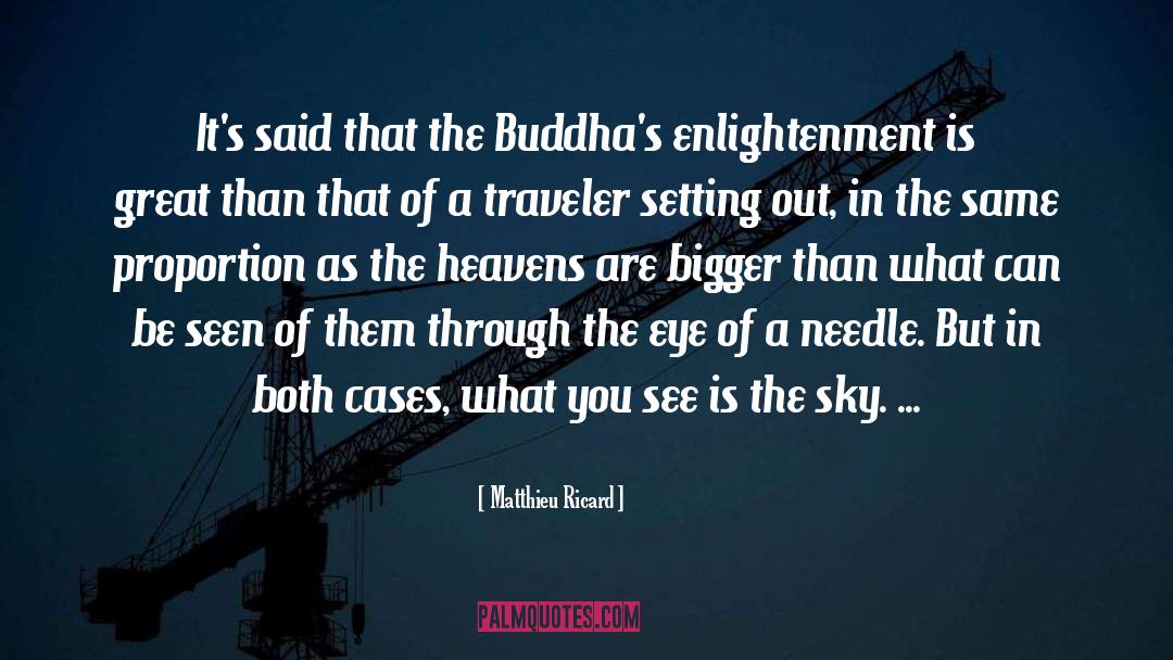 Buddhas quotes by Matthieu Ricard