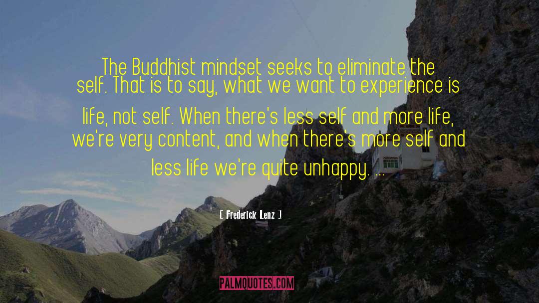 Buddhist Monastery quotes by Frederick Lenz