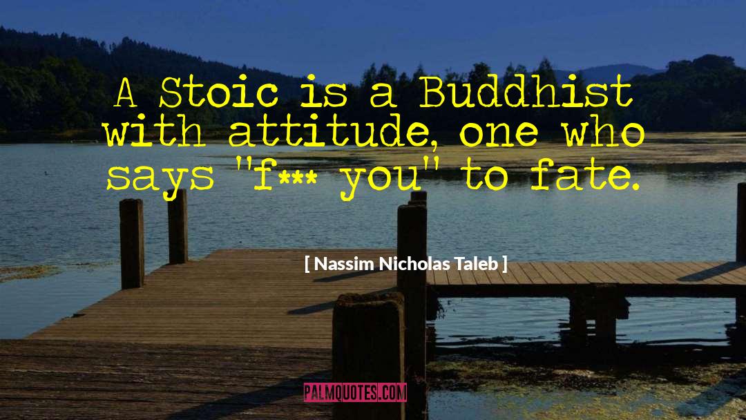 Buddhist Pilgrimage quotes by Nassim Nicholas Taleb