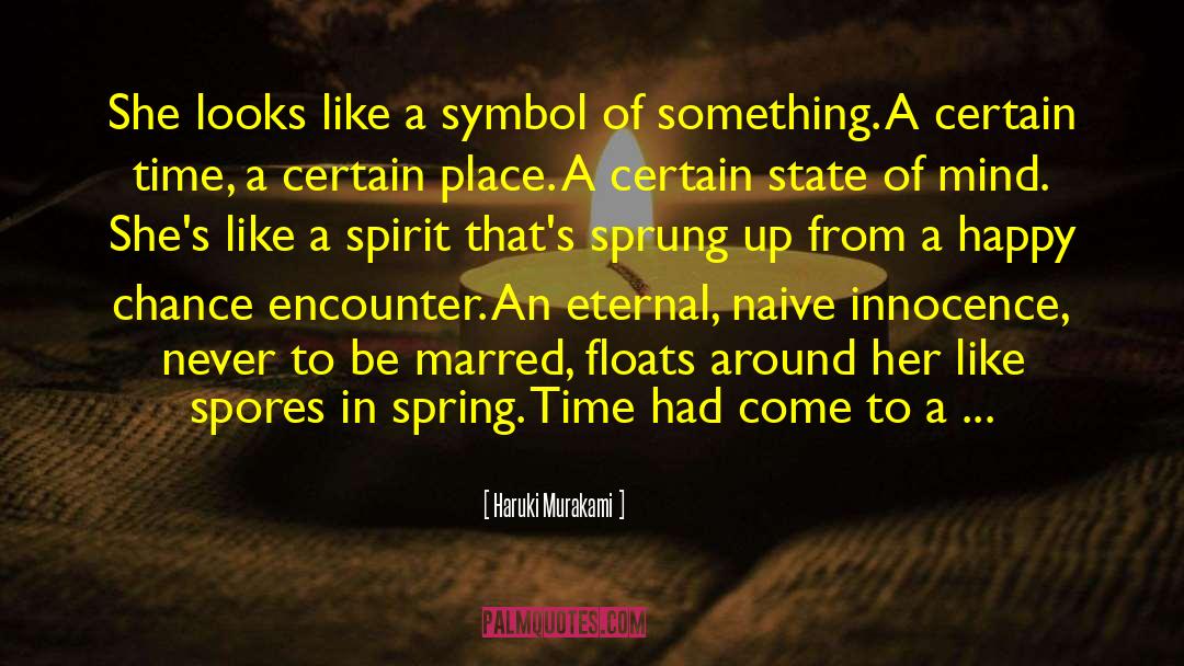 Buddhist Symbol quotes by Haruki Murakami