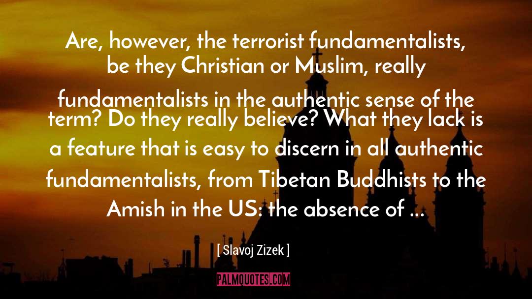 Buddhists quotes by Slavoj Zizek