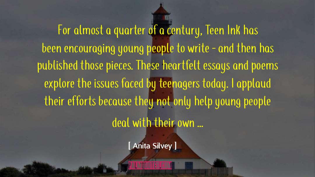 Budding quotes by Anita Silvey