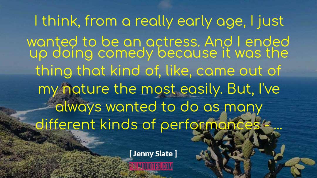 Buddy Comedy quotes by Jenny Slate