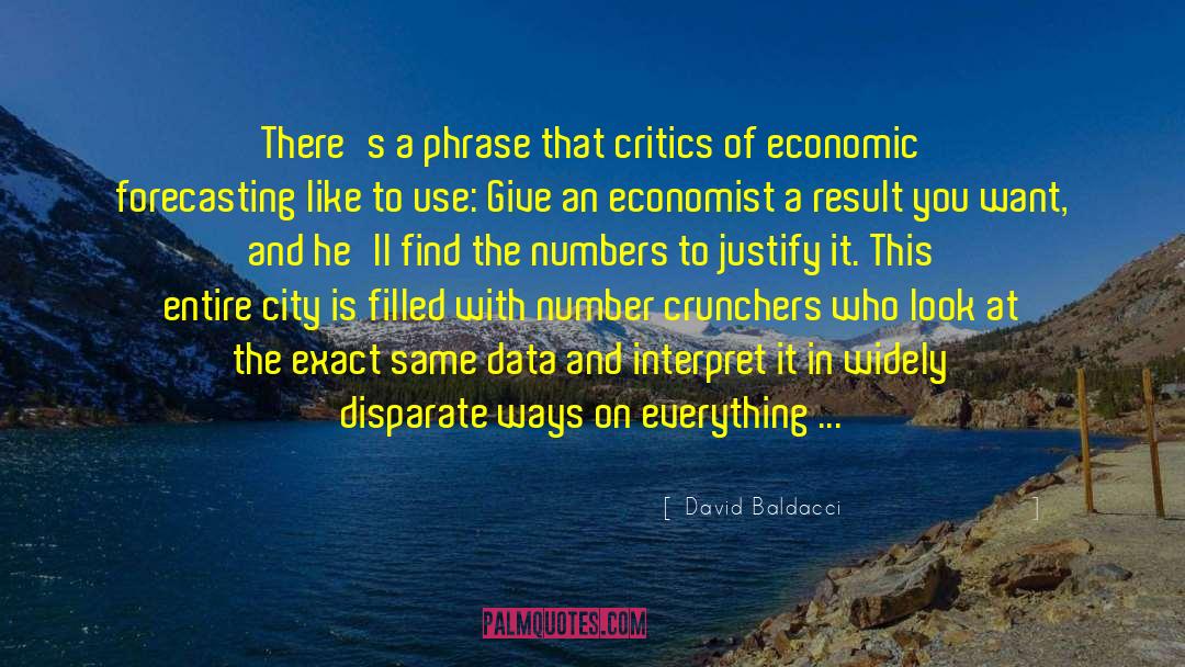 Budget Deficit quotes by David Baldacci