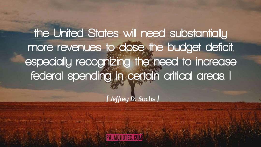 Budget quotes by Jeffrey D. Sachs