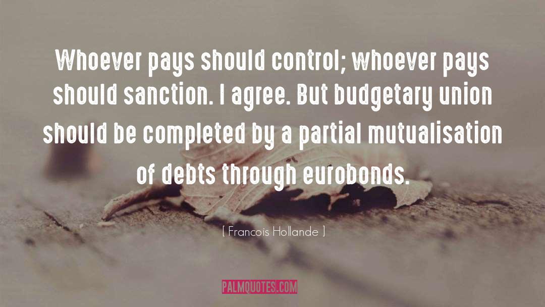 Budgetary quotes by Francois Hollande