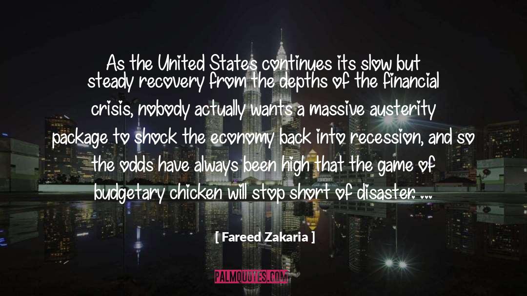 Budgetary quotes by Fareed Zakaria