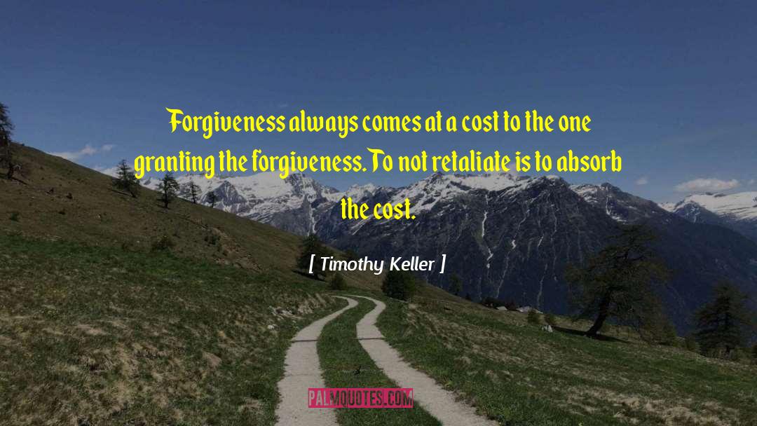 Budgeted Cost quotes by Timothy Keller