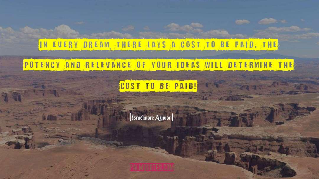 Budgeted Cost quotes by Israelmore Ayivor