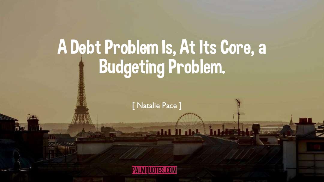 Budgeting quotes by Natalie Pace