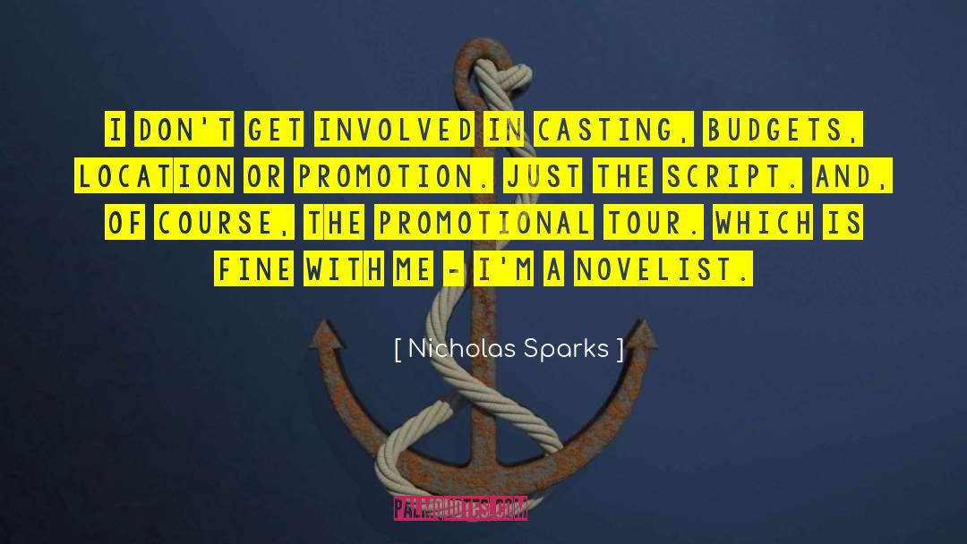 Budgets quotes by Nicholas Sparks