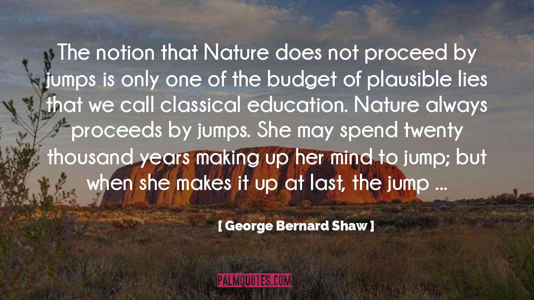Budgets quotes by George Bernard Shaw