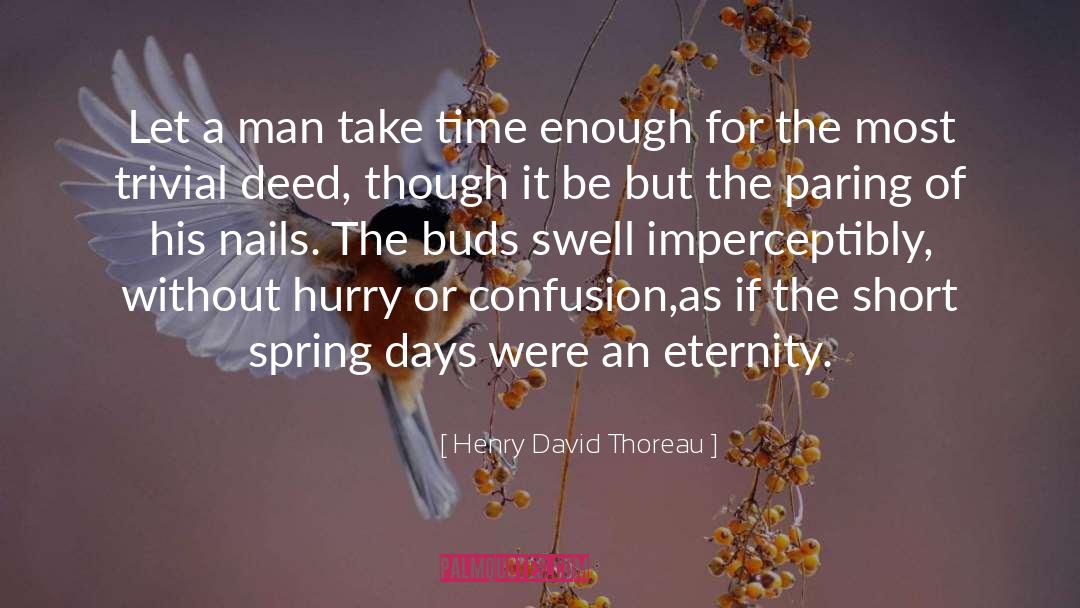 Buds quotes by Henry David Thoreau