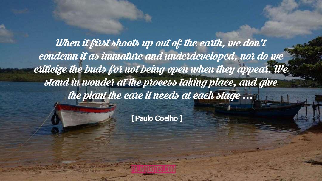 Buds quotes by Paulo Coelho