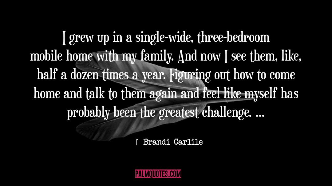 Budzisz Family quotes by Brandi Carlile