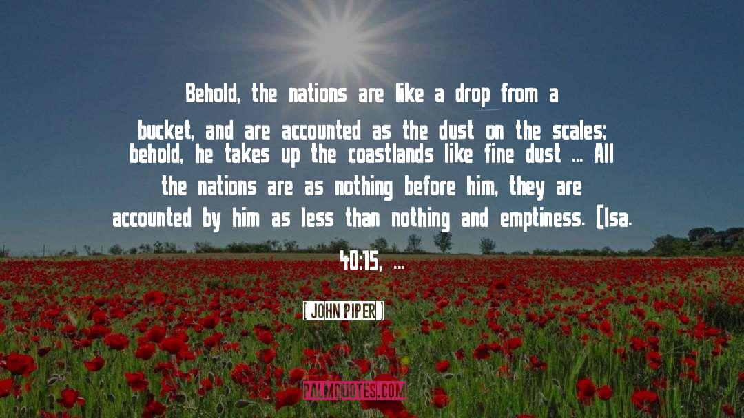 Bueckers Fine quotes by John Piper