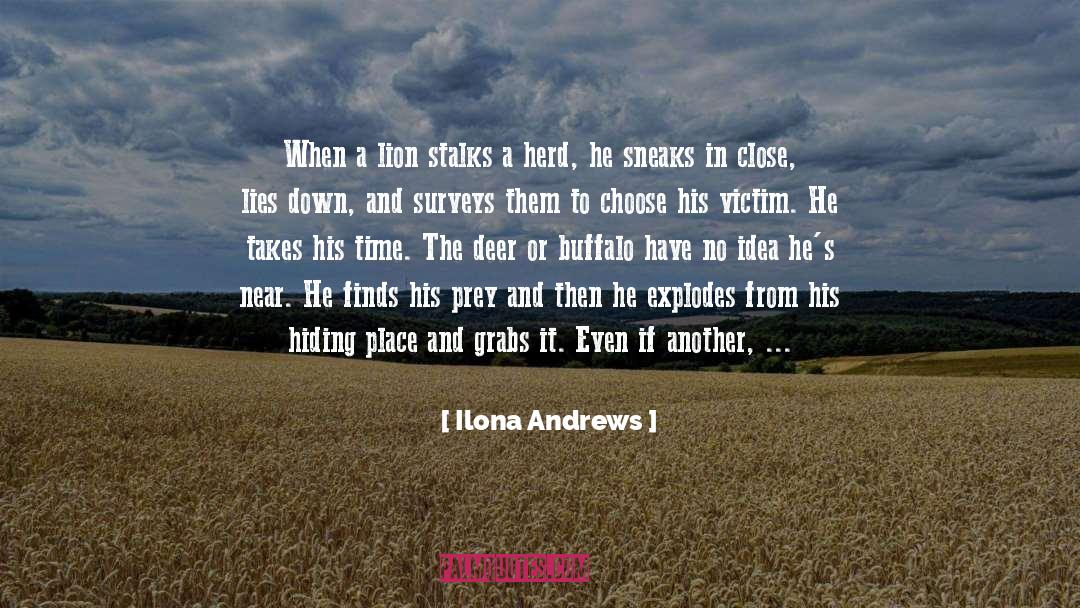 Buffalo quotes by Ilona Andrews