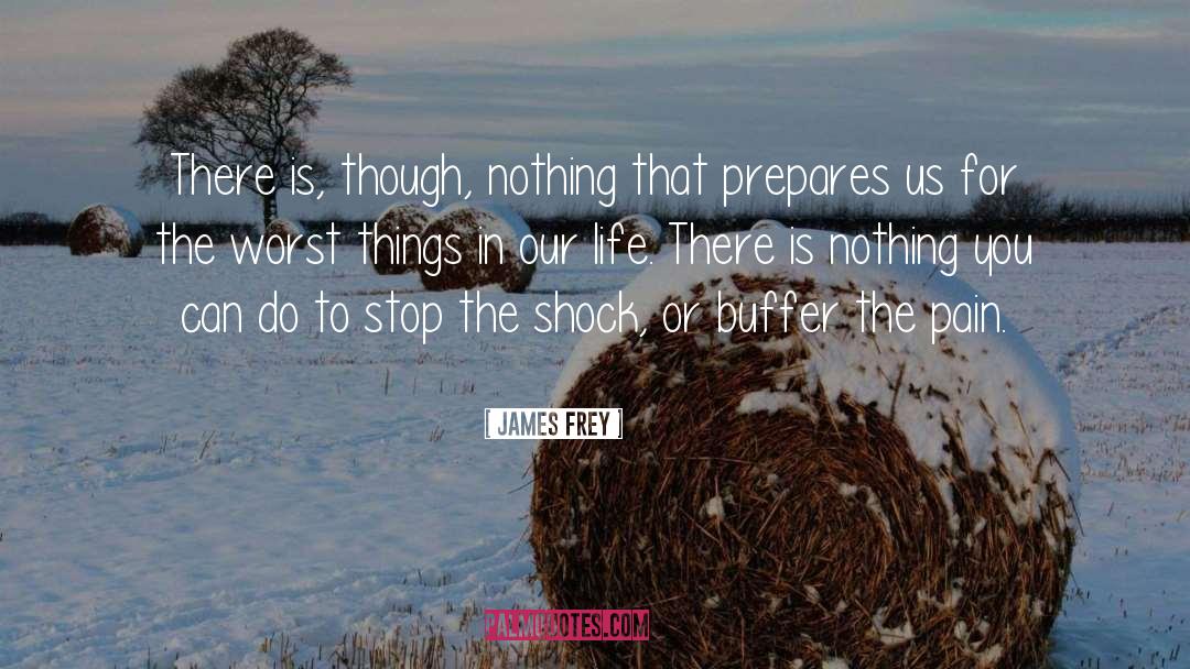 Buffer quotes by James Frey