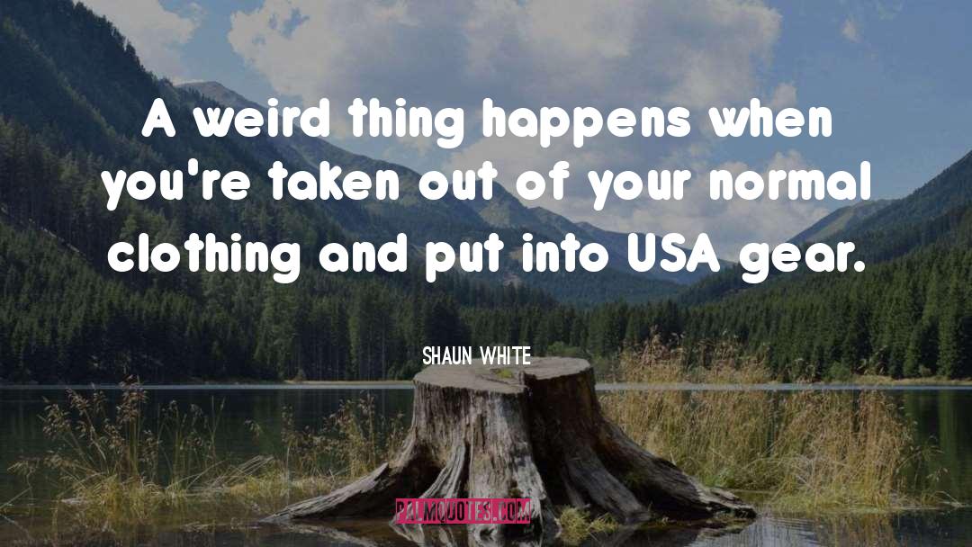 Buffers Usa quotes by Shaun White