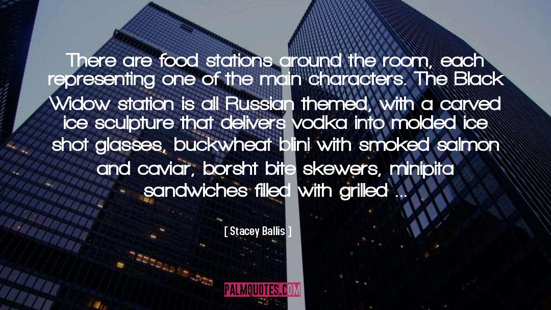Buffet quotes by Stacey Ballis