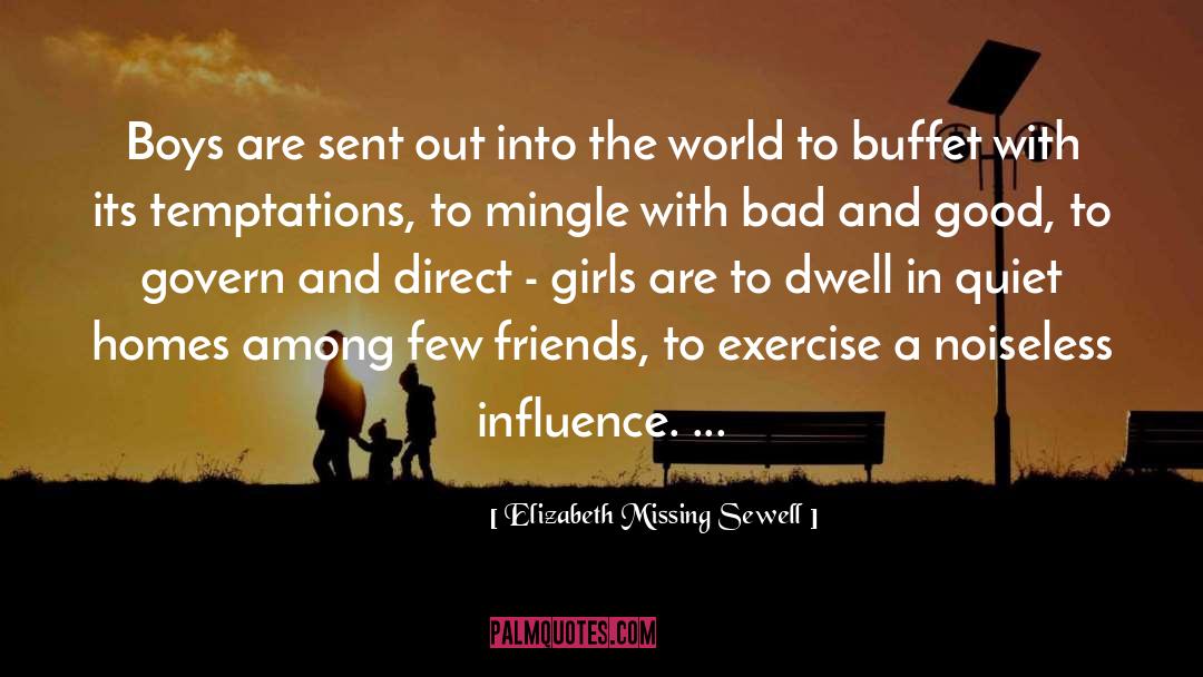 Buffet quotes by Elizabeth Missing Sewell