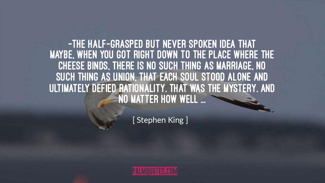 Buffet quotes by Stephen King