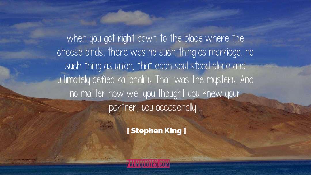Buffet quotes by Stephen King
