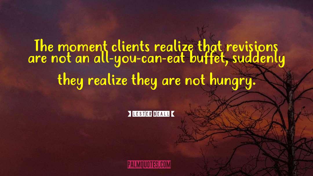 Buffets quotes by Lester Beall