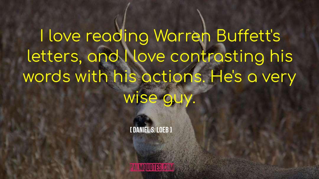 Buffetts quotes by Daniel S. Loeb