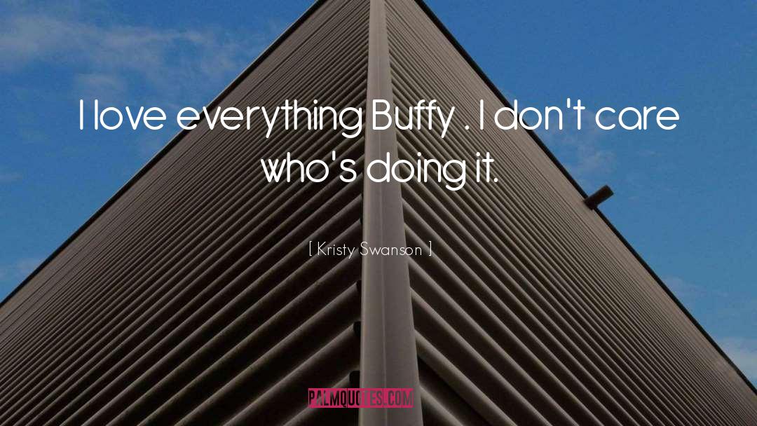 Buffy quotes by Kristy Swanson